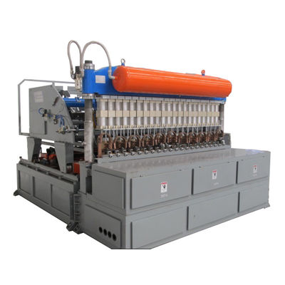 6000mm Hasır Panel Kaynak Makinası Yapımı 50x50mm hasır