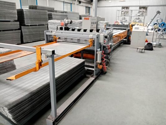 415v Sayısal Kontrol 2-4mm Çaplı Hasır Hasır Makinesi