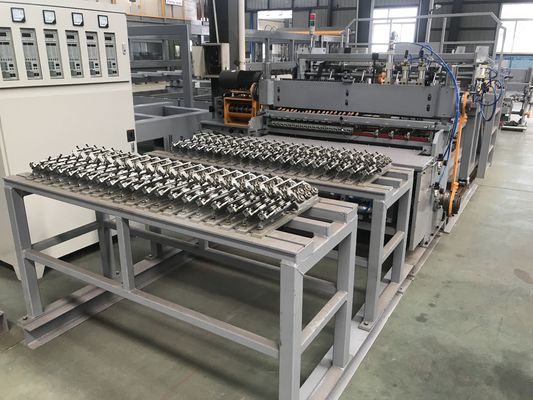 Hayvan Kafesi İçin Otomatik Yükseklik 1300mm Gi Tel Net Yapma Makinesi