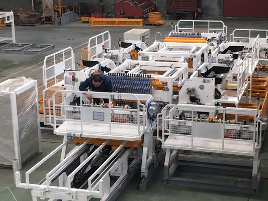 Palet Raf Katmanı 1600mm Kaynaklı Hasır Yapma Makinesi