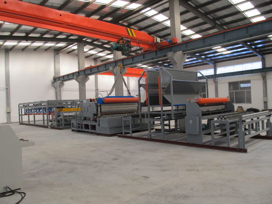 Yüksek Güvenlikli 440V Kaynaklı Örgü İmalat Makinesi Çit Örgü Kaynak Makinesi