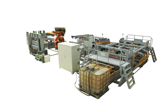 Süpermarket Rafları İçin 1300mm Tam Otomatik Kaynaklı Hasır Makinesi